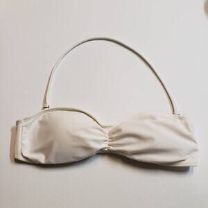 Forever 21 Womens Small White Bikini Bathing Suit Top